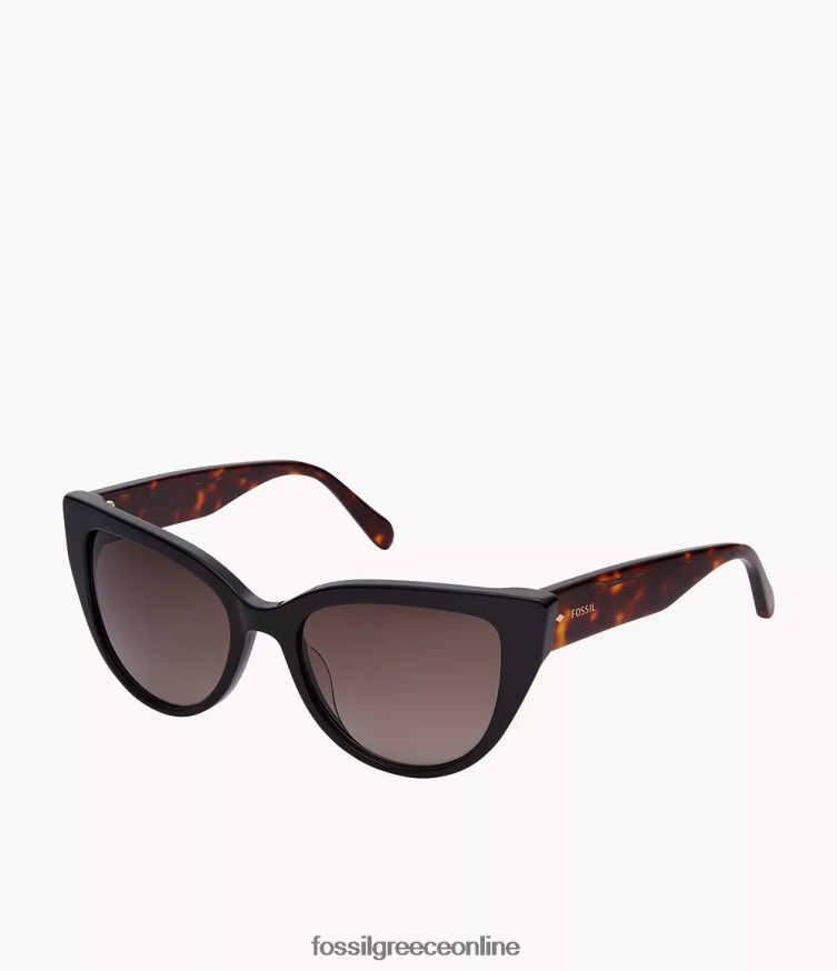 Fossil γυναίκες γυαλιά ηλίου Norah cat eye FVT06R1990 αξεσουάρ καφέ