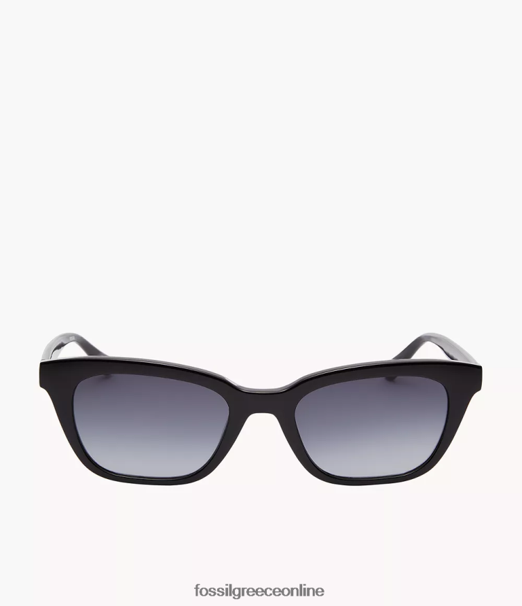 Fossil γυναίκες britteny τετράγωνα γυαλιά ηλίου FVT06R1999 αξεσουάρ γκρί