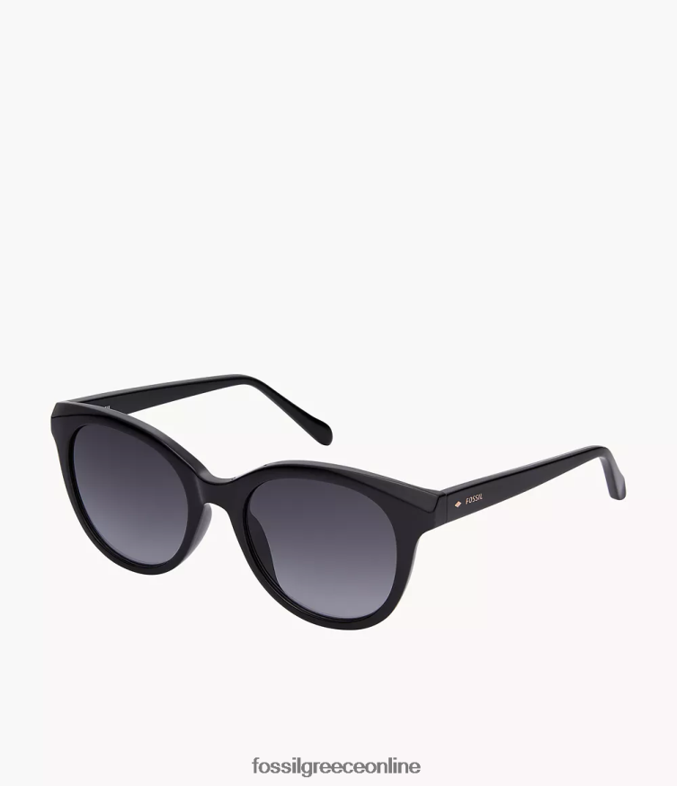 Fossil γυναίκες celina στρογγυλά γυαλιά ηλίου FVT06R1980 αξεσουάρ γκρί