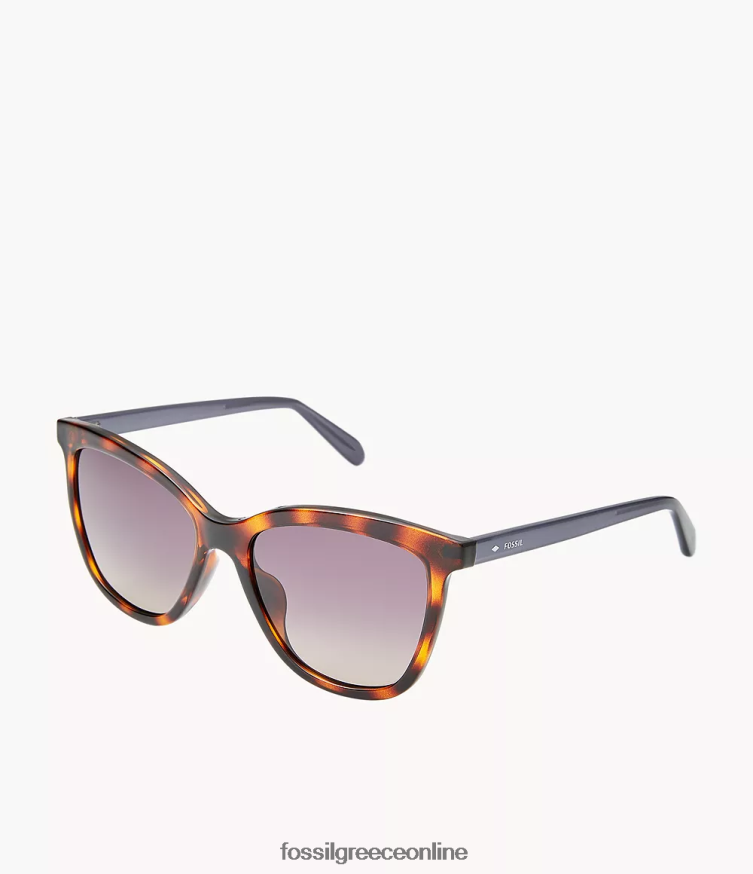 Fossil γυναίκες γυαλιά ηλίου kenra cat eye FVT06R1991 αξεσουάρ μωβ