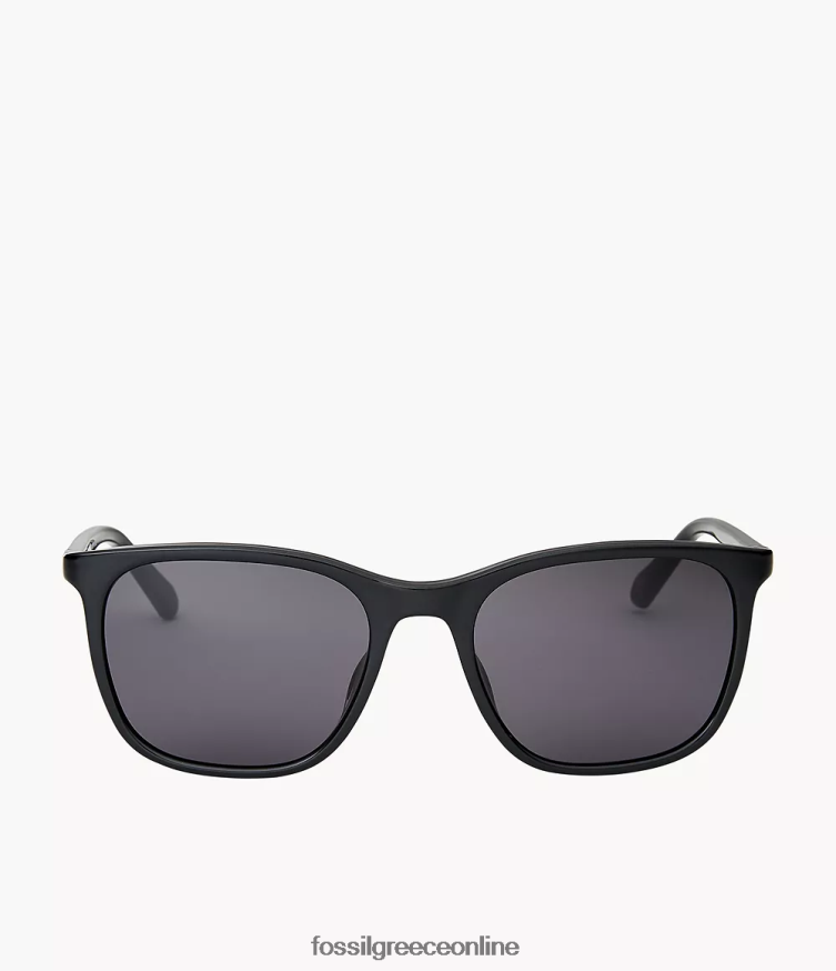 Fossil άνδρες ορθογώνια γυαλιά ηλίου julian FVT06R2053 αξεσουάρ γκρί