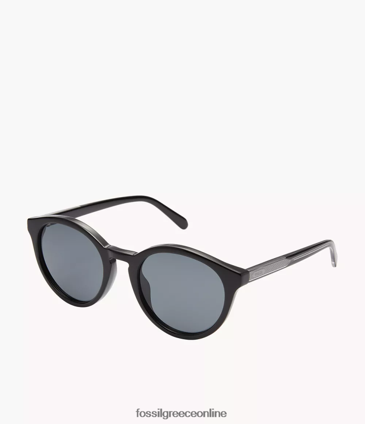 Fossil άνδρες wren στρογγυλά γυαλιά ηλίου FVT06R2055 αξεσουάρ πράσινος