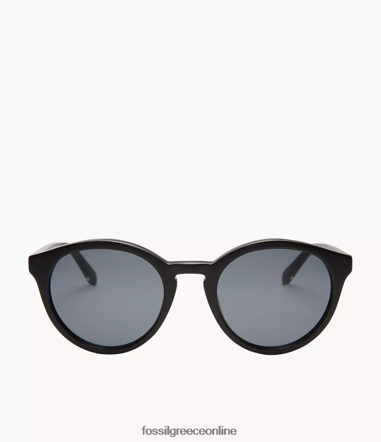 Fossil άνδρες wren στρογγυλά γυαλιά ηλίου FVT06R2055 αξεσουάρ πράσινος