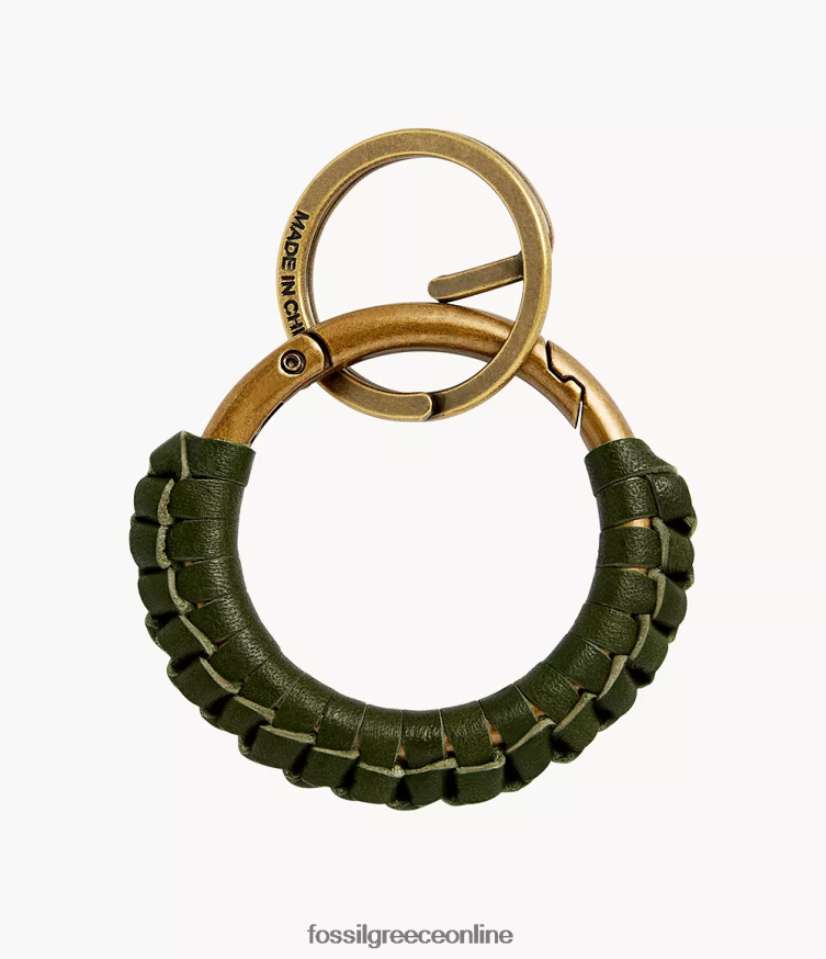 Fossil άνδρες μπρελόκ FVT06R2067 αξεσουάρ ελιά