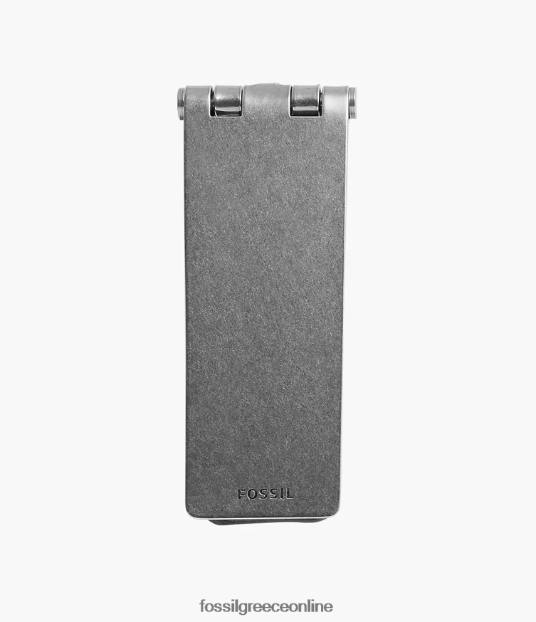 Fossil άνδρες κλιπ χρημάτων δώρου FVT06R2071 αξεσουάρ μαύρος