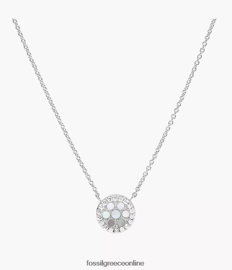 Fossil γυναίκες Κολιέ με κρεμαστό κόσμημα elliott FVT06R914 κοσμήματα φίλντισι