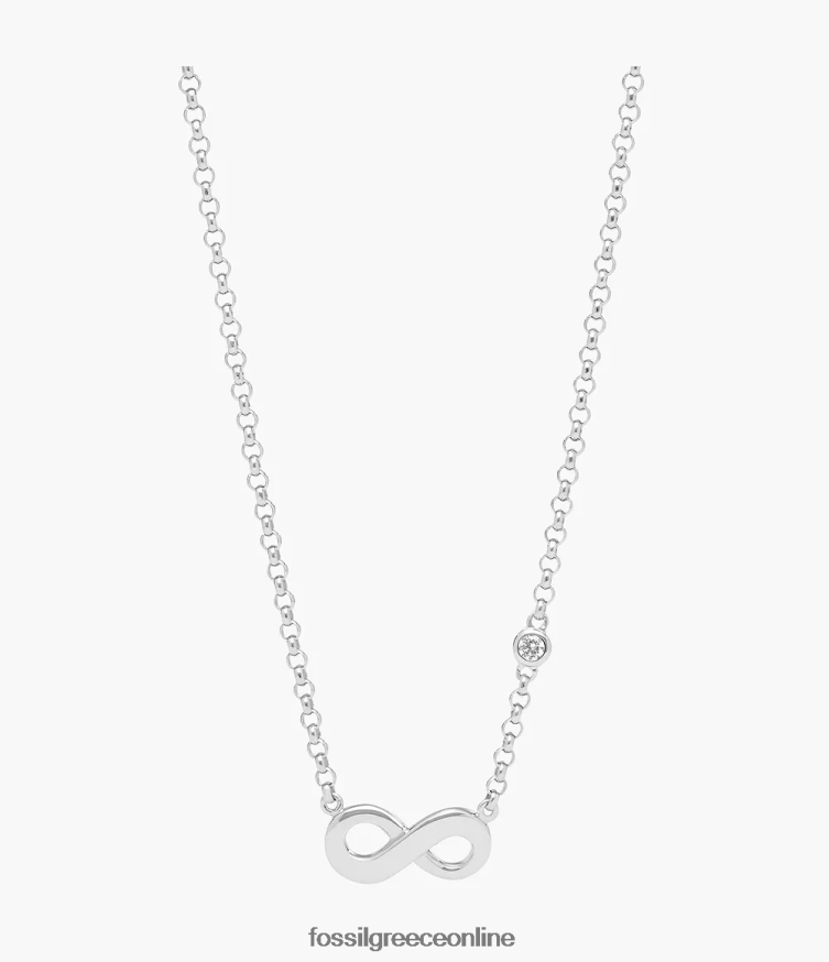 Fossil γυναίκες κολιέ elliott infinite love σε κουτί FVT06R922 κοσμήματα ασήμι
