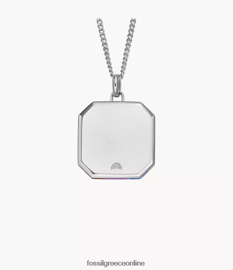 Fossil γυναίκες κολιέ από ανοξείδωτο ατσάλι pride FVT06R896 κοσμήματα πολυ