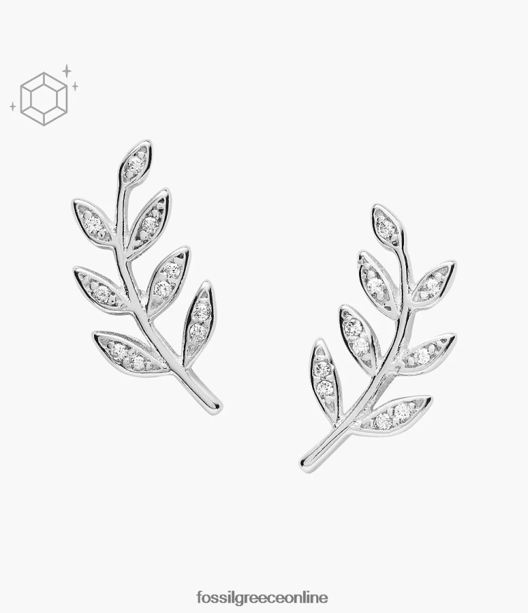 Fossil γυναίκες καρφιά από κλαδί ελιάς elliott FVT06R1052 κοσμήματα ασήμι