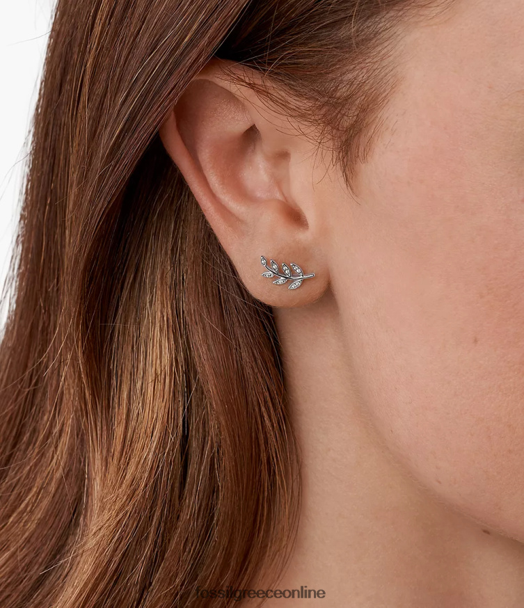 Fossil γυναίκες καρφιά από κλαδί ελιάς elliott FVT06R1052 κοσμήματα ασήμι