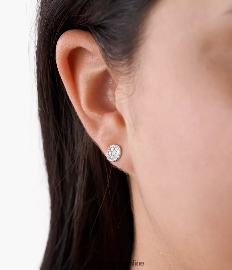 Fossil γυναίκες καρφωτά σκουλαρίκια elliott FVT06R1090 κοσμήματα φίλντισι