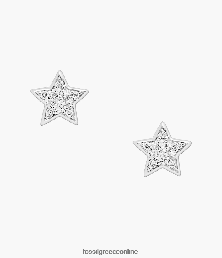 Fossil γυναίκες καρφιά με αστέρι elliott sterling glitz FVT06R1040 κοσμήματα ασήμι