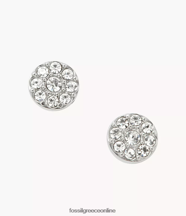 Fossil γυναίκες Σκουλαρίκι από ανοξείδωτο ατσάλι sutton FVT06R1038 κοσμήματα ασημί-τόνος