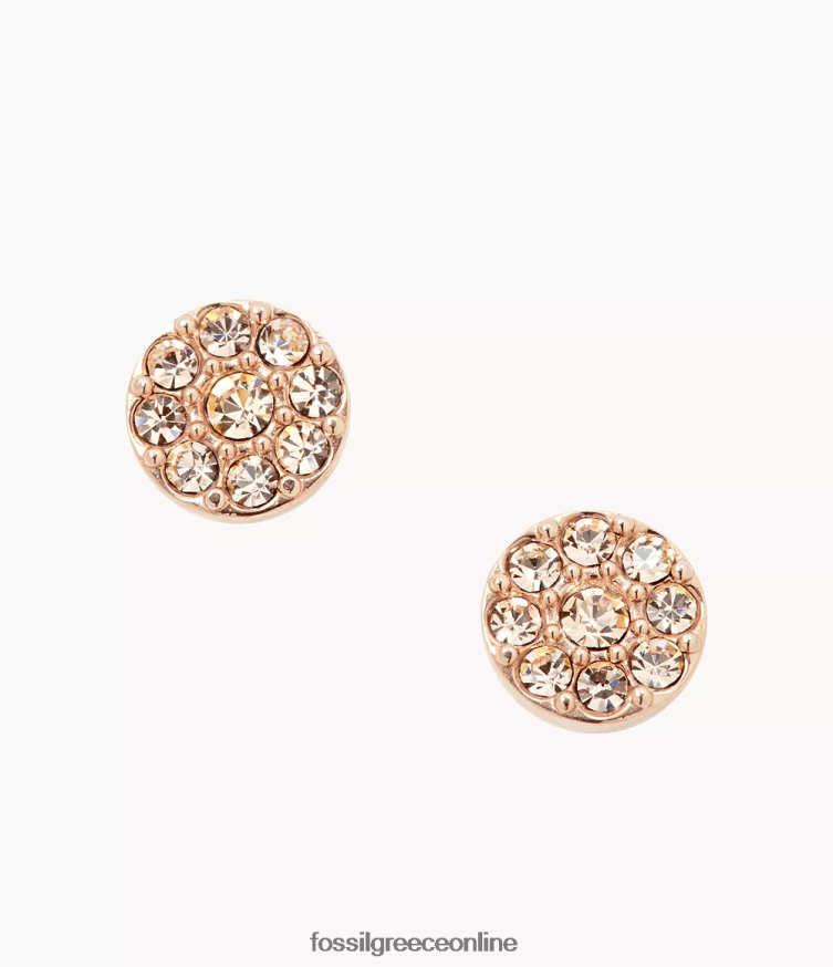 Fossil γυναίκες Σκουλαρίκι από ανοξείδωτο ατσάλι sutton FVT06R1063 κοσμήματα ροζ τόνος