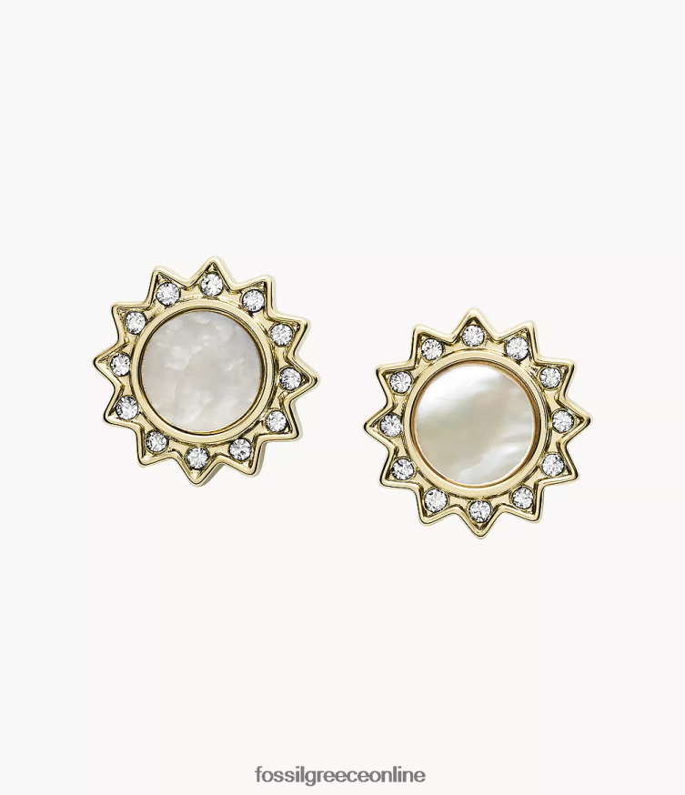 Fossil γυναίκες val είσαι τα σκουλαρίκια μου από ανοξείδωτο ατσάλι FVT06R1070 κοσμήματα φίλντισι