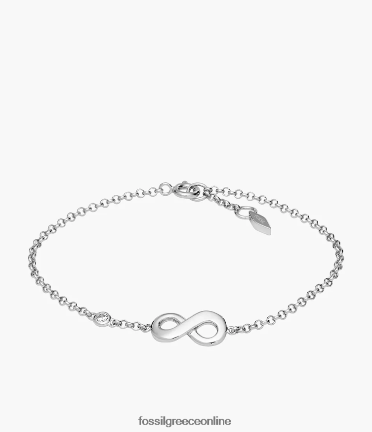 Fossil γυναίκες elliott infinite love βραχιόλι σε κουτί FVT06R995 κοσμήματα ασήμι