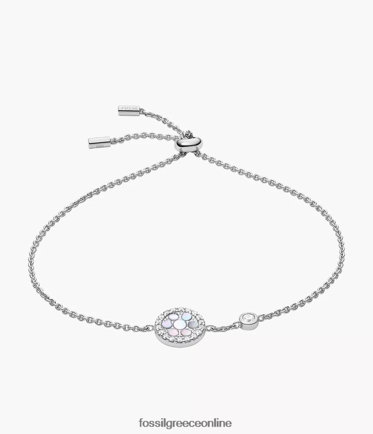 Fossil γυναίκες βραχιόλι elliott sterling station FVT06R967 κοσμήματα φίλντισι