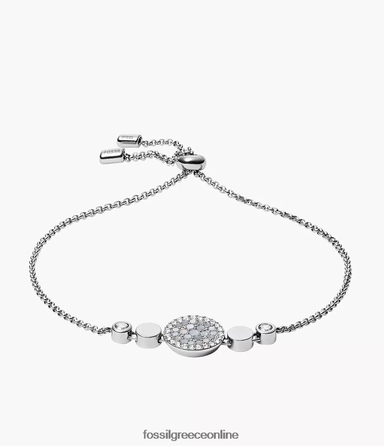 Fossil γυναίκες val μωσαϊκό βραχιόλι δίσκου FVT06R1013 κοσμήματα φίλντισι
