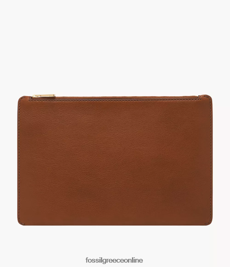 Fossil γυναίκες σακούλα FVT06R1993 πορτοφόλι καφέ