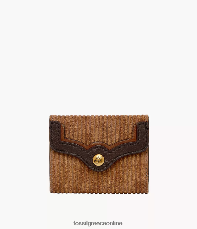 Fossil γυναίκες τρίπτυχο κληρονομιάς FVT06R865 πορτοφόλι πολυ