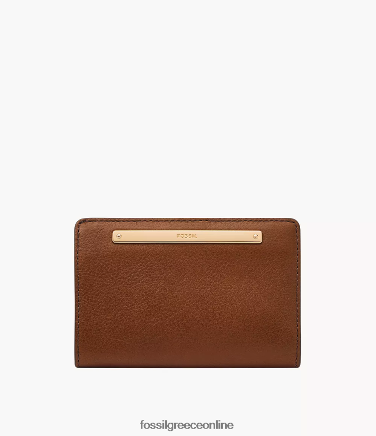 Fossil γυναίκες πολυλειτουργικό liza FVT06R745 πορτοφόλι καφέ