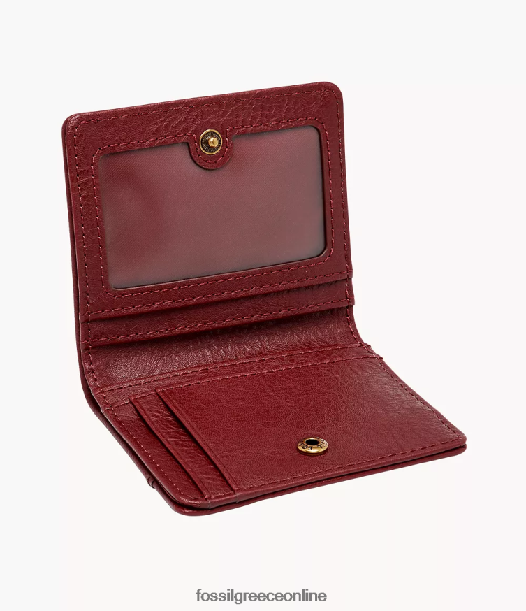 Fossil γυναίκες πολυλειτουργικό tara FVT06R887 πορτοφόλι το κόκκινο