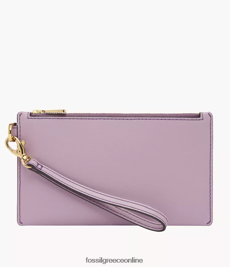 Fossil γυναίκες μικρό περικάρπιο FVT06R758 πορτοφόλι μωβ