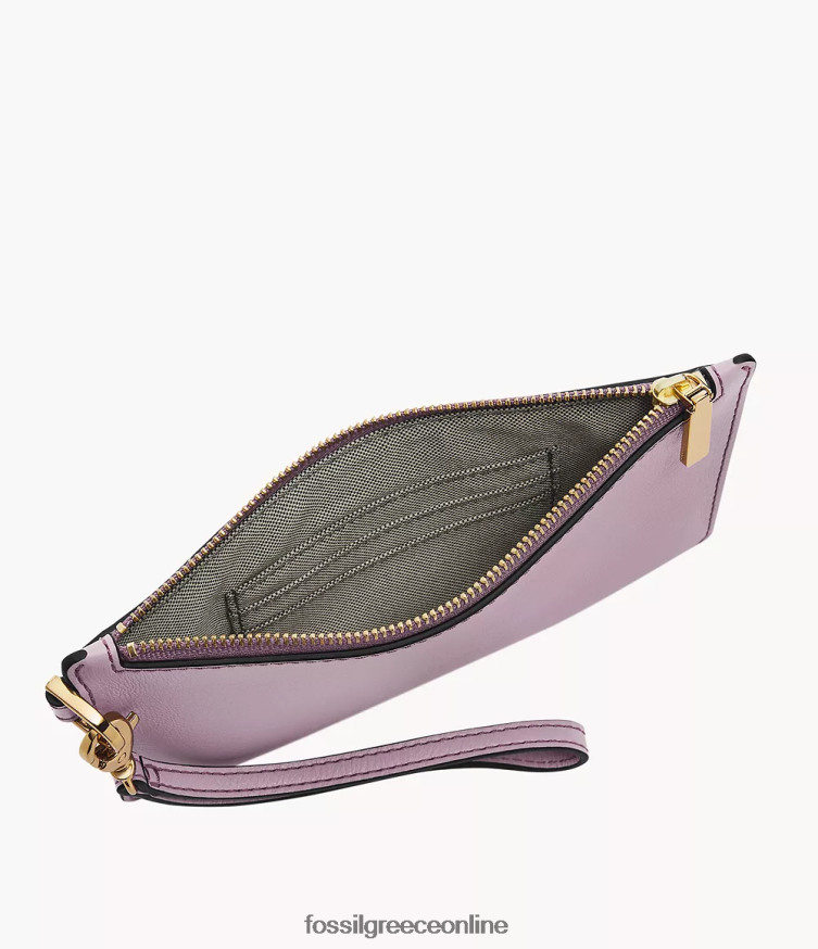 Fossil γυναίκες μικρό περικάρπιο FVT06R758 πορτοφόλι μωβ