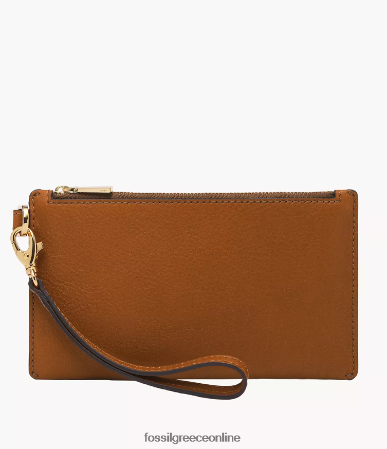 Fossil γυναίκες μικρό περικάρπιο FVT06R777 πορτοφόλι σαμάρι