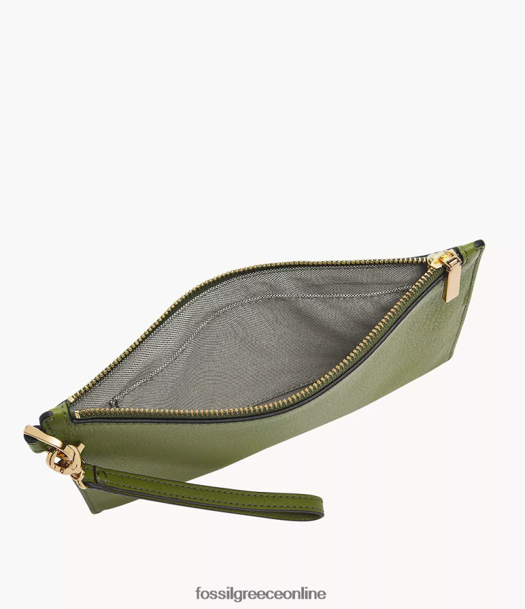 Fossil γυναίκες βραχιόλι δώρου FVT06R793 πορτοφόλι πράσινος