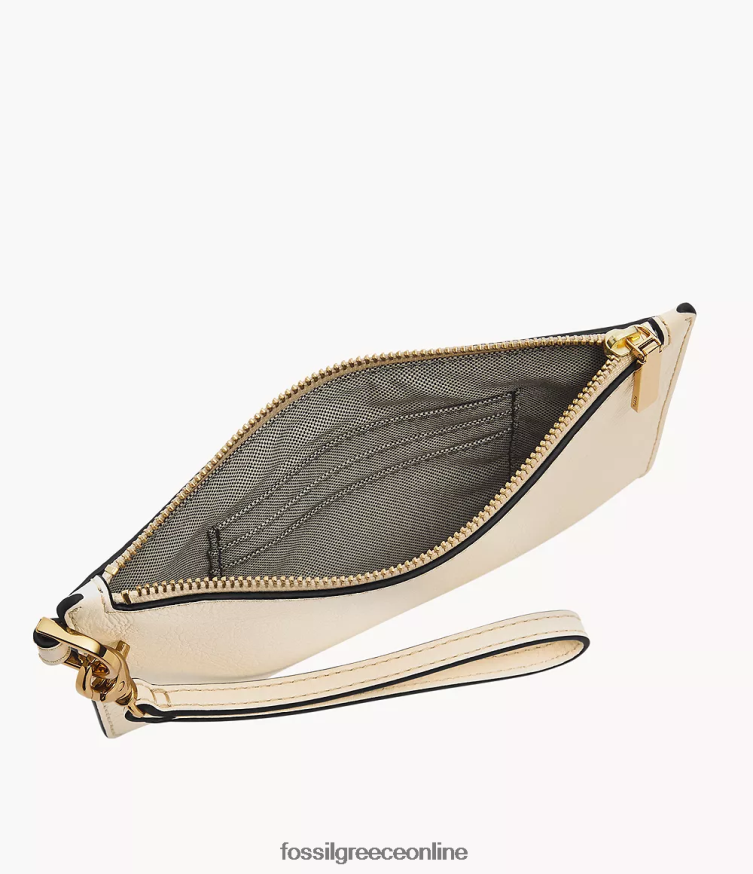 Fossil γυναίκες μικρό περικάρπιο FVT06R795 πορτοφόλι άσπρο