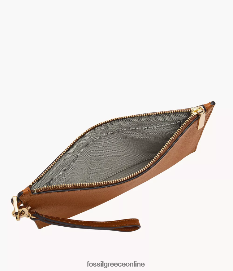 Fossil γυναίκες βραχιόλι δώρου FVT06R798 πορτοφόλι σαμάρι