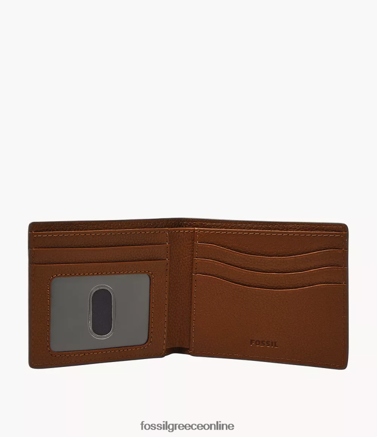 Fossil άνδρες Anderson bifold FVT06R1699 πορτοφόλι καφέ