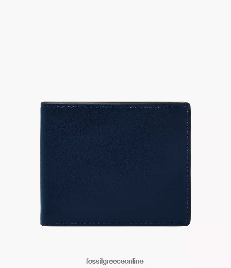 Fossil άνδρες Στίβεν Μπίφολντ FVT06R1673 πορτοφόλι ΠΟΛΕΜΙΚΟ ΝΑΥΤΙΚΟ