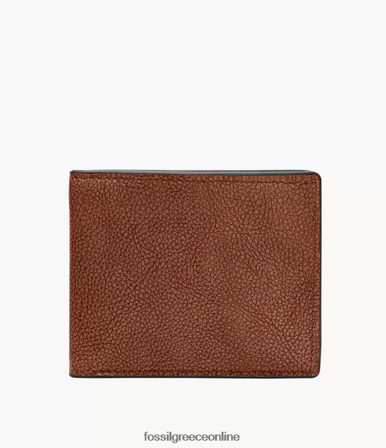 Fossil άνδρες Στίβεν Μπίφολντ FVT06R1676 πορτοφόλι καφέ
