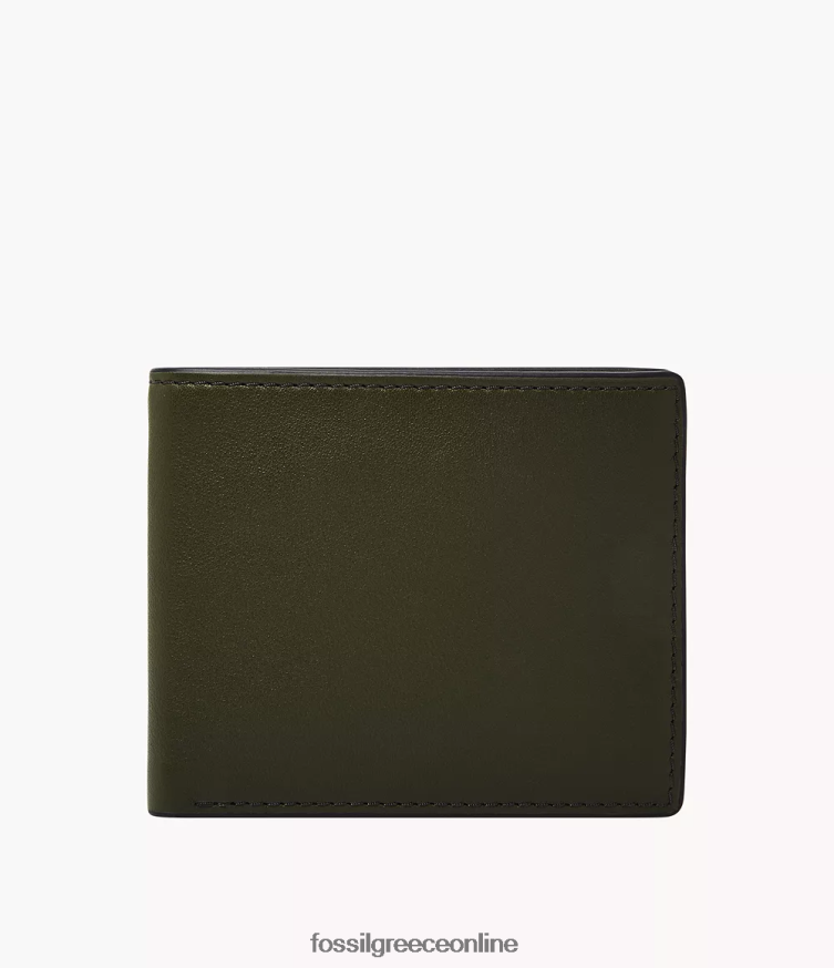 Fossil άνδρες Στίβεν Μπίφολντ FVT06R1677 πορτοφόλι ελιά