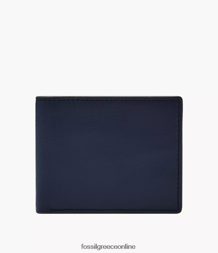 Fossil άνδρες Στίβεν Μπίφολντ FVT06R1839 πορτοφόλι ΠΟΛΕΜΙΚΟ ΝΑΥΤΙΚΟ