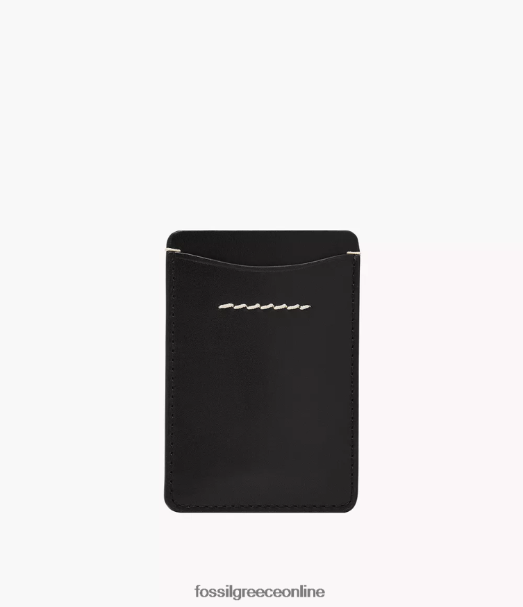 Fossil άνδρες θήκη για κάρτες westover FVT06R1741 πορτοφόλι μαύρος
