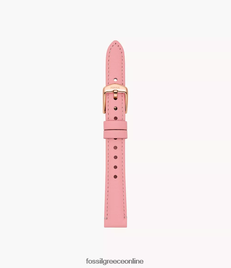 Fossil γυναίκες Δερμάτινο λουράκι 14mm litehide FVT06R242 αξεσουάρ ροζ