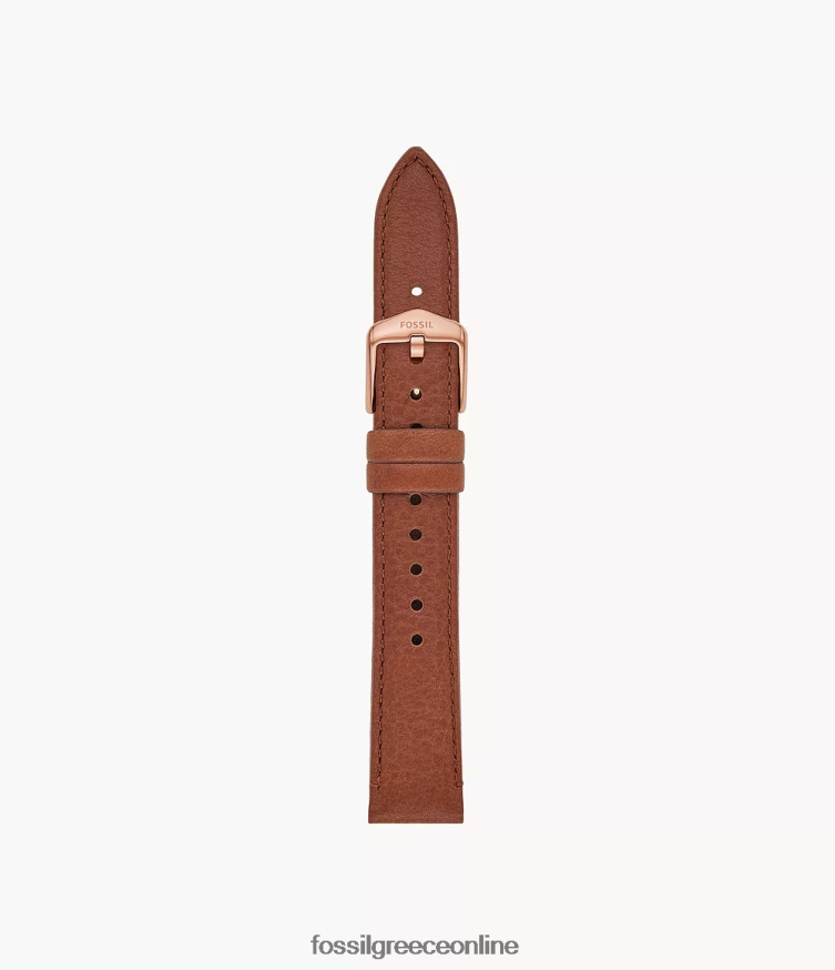 Fossil γυναίκες Δερμάτινο λουράκι 16mm litehide FVT06R137 αξεσουάρ μέτριο καφέ