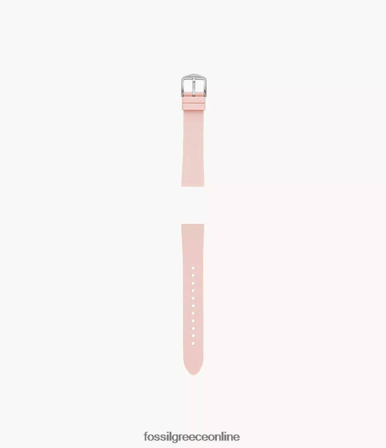 Fossil γυναίκες Λουράκι σιλικόνης 18mm FVT06R149 αξεσουάρ κοκκινίζω