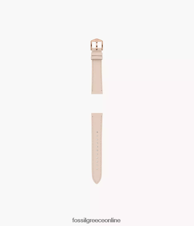Fossil γυναίκες Δερμάτινο λουράκι 18mm litehide FVT06R144 αξεσουάρ γυμνός
