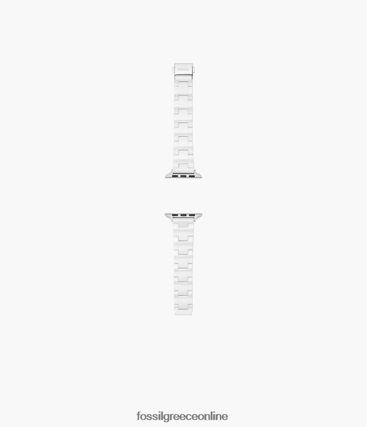 Fossil γυναίκες Κεραμική ταινία 38mm/40mm/41mm για ρολόι Apple FVT06R172 αξεσουάρ άσπρο