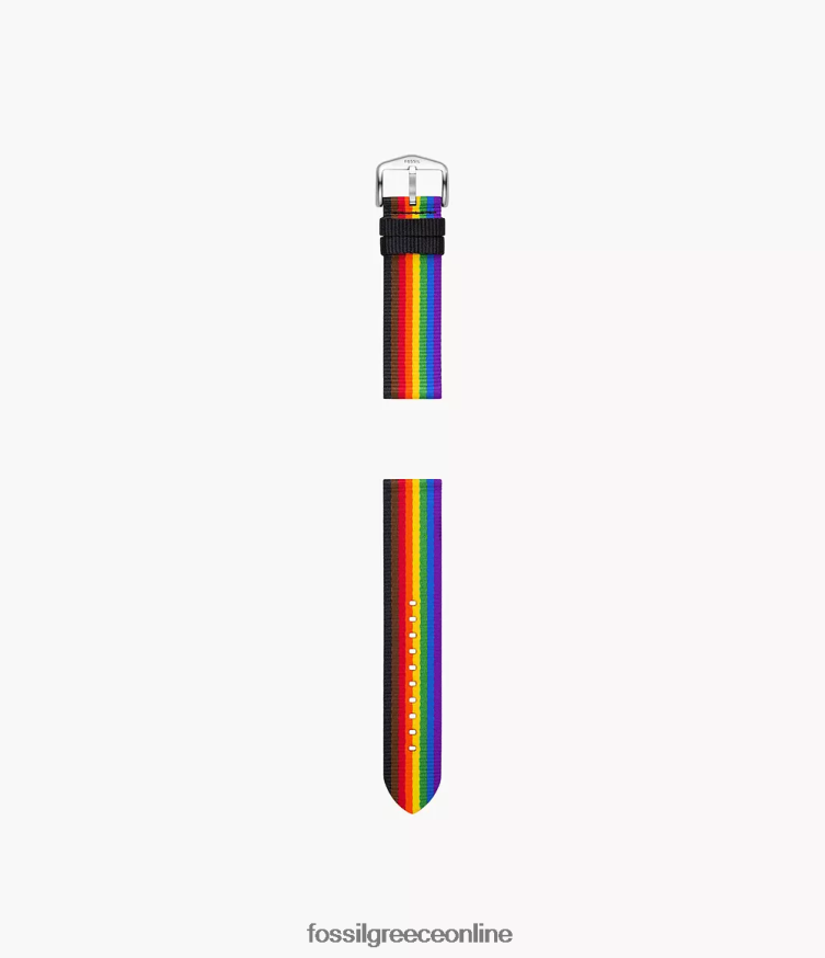 Fossil γυναίκες Ιμάντας rpet 22mm FVT06R277 αξεσουάρ πολύχρωμο