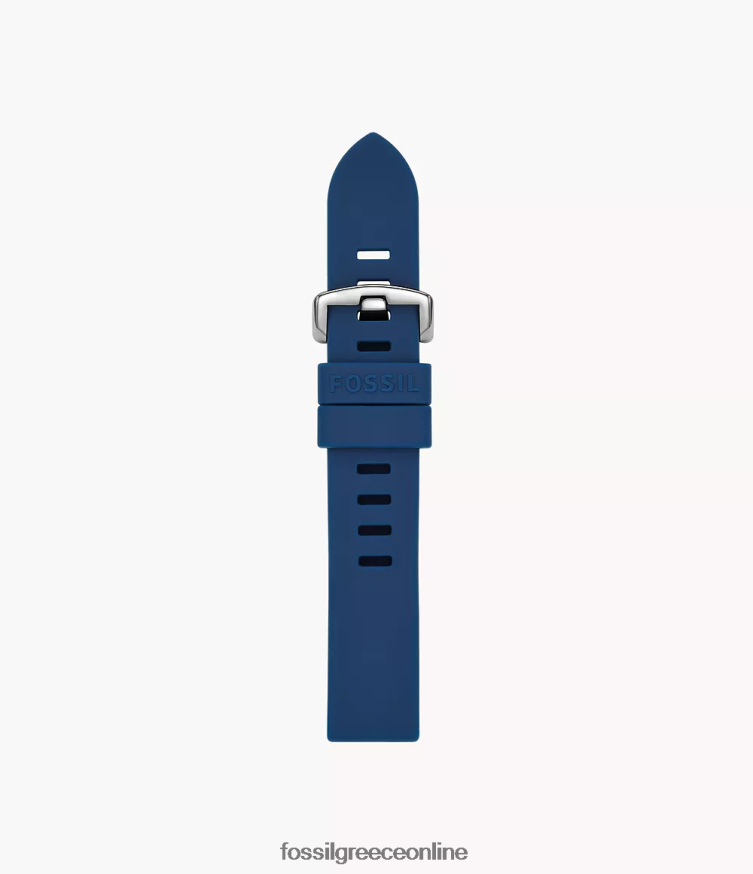 Fossil άνδρες Λουράκι σιλικόνης 20mm FVT06R1463 αξεσουάρ ΠΟΛΕΜΙΚΟ ΝΑΥΤΙΚΟ