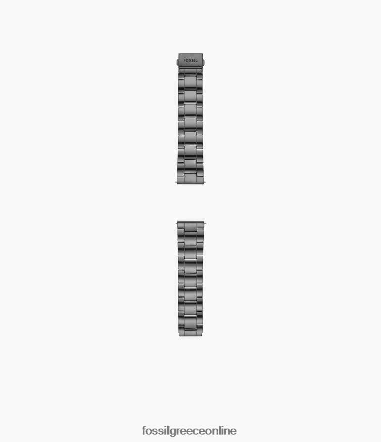 Fossil άνδρες Βραχιόλι από ανοξείδωτο ατσάλι 22 χιλιοστών τριών σειρών FVT06R1470 αξεσουάρ καπνός