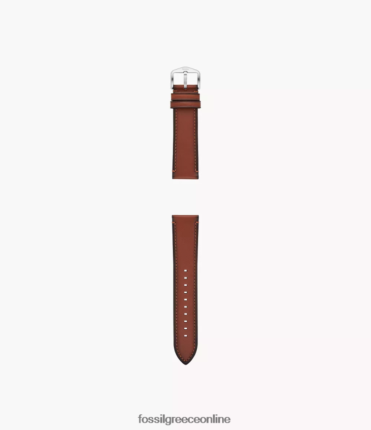 Fossil άνδρες Δερμάτινο λουράκι 22mm litehide FVT06R1477 αξεσουάρ κεχριμπάρι