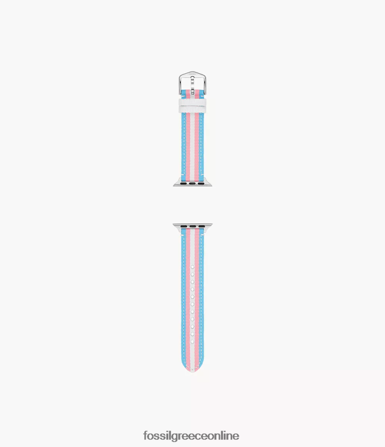 Fossil άνδρες Ζώνη rpet 38mm/40mm/41mm για ρολόι Apple FVT06R2033 αξεσουάρ πολύχρωμο