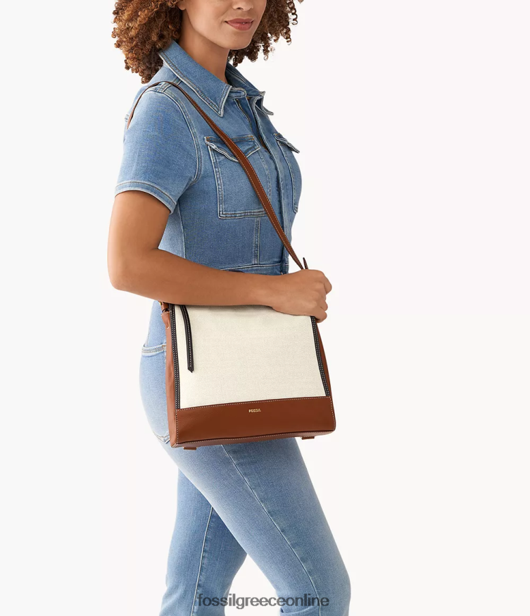 Fossil γυναίκες ελίνα κάμπριο μικρό σακίδιο πλάτης FVT06R435 τσάντα πολυ