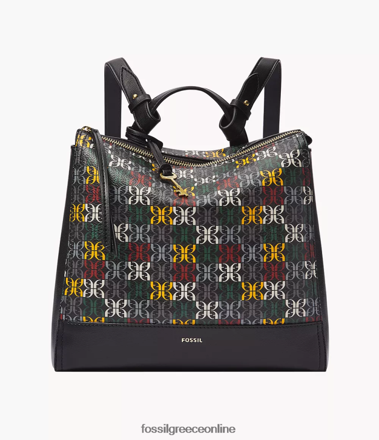 Fossil γυναίκες ελίνα κάμπριο μικρό σακίδιο πλάτης FVT06R534 τσάντα πολυ